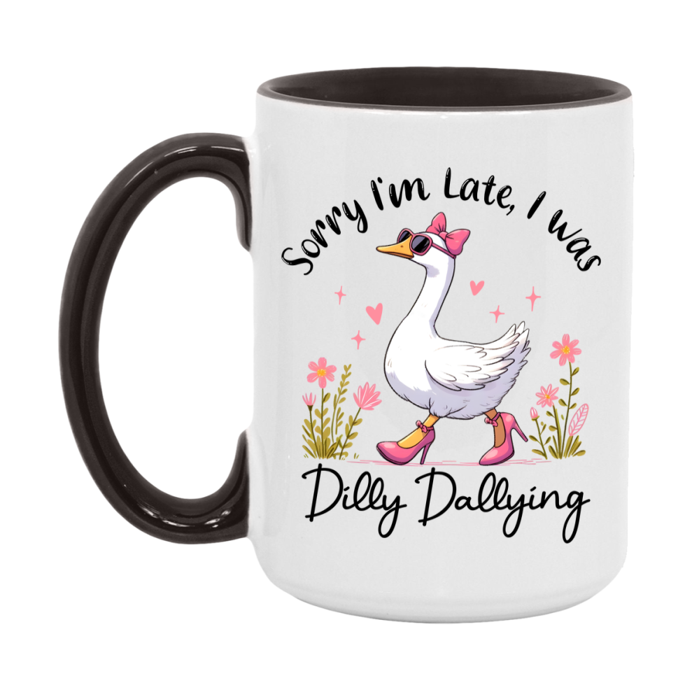 Silly Goose Mug, Funny Goose Coffee Mug, 11Oz Or 15Oz Ceramic Cup