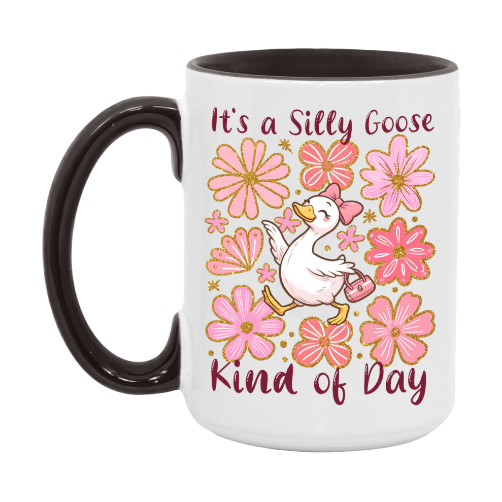 Silly Goose Mug, Funny Goose Coffee Mug, 11Oz Or 15Oz Ceramic Cup