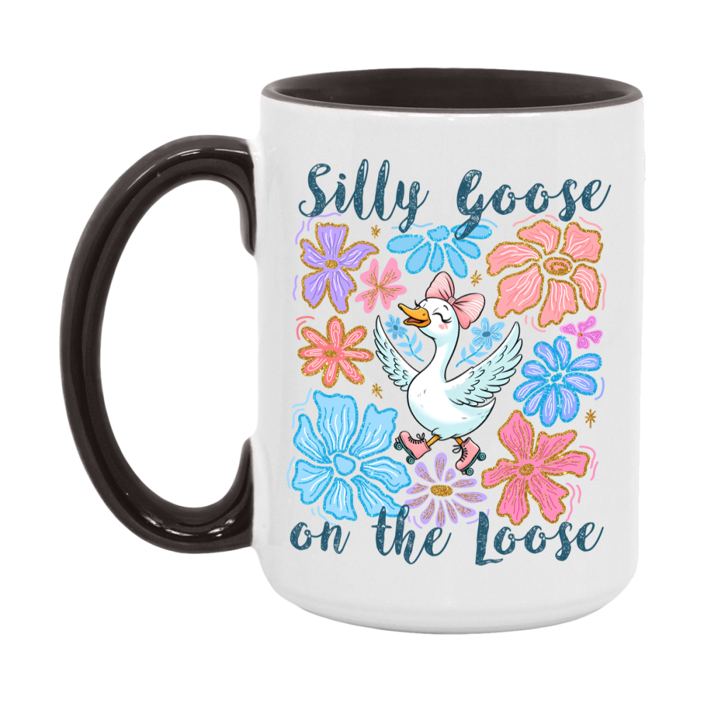 Silly Goose Mug, Funny Goose Coffee Mug, 11Oz Or 15Oz Ceramic Cup