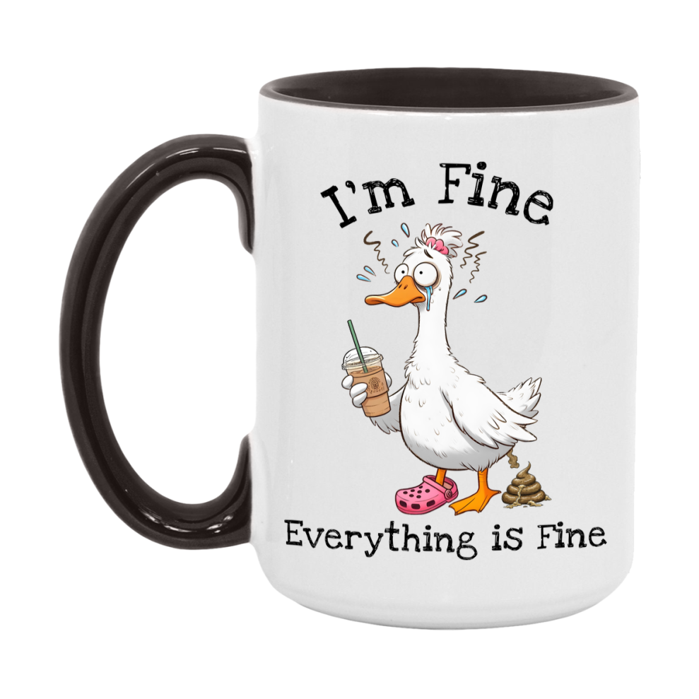 Silly Goose Mug, Funny Goose Coffee Mug, 11Oz Or 15Oz Ceramic Cup