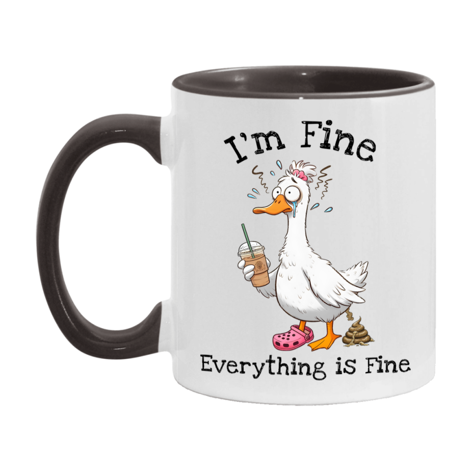 Silly Goose Mug, Funny Goose Coffee Mug, 11Oz Or 15Oz Ceramic Cup
