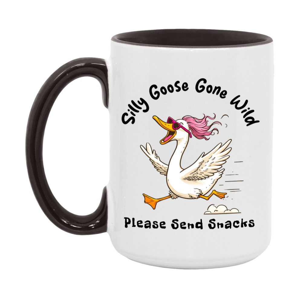Silly Goose Mug, Funny Goose Coffee Mug, 11Oz Or 15Oz Ceramic Cup