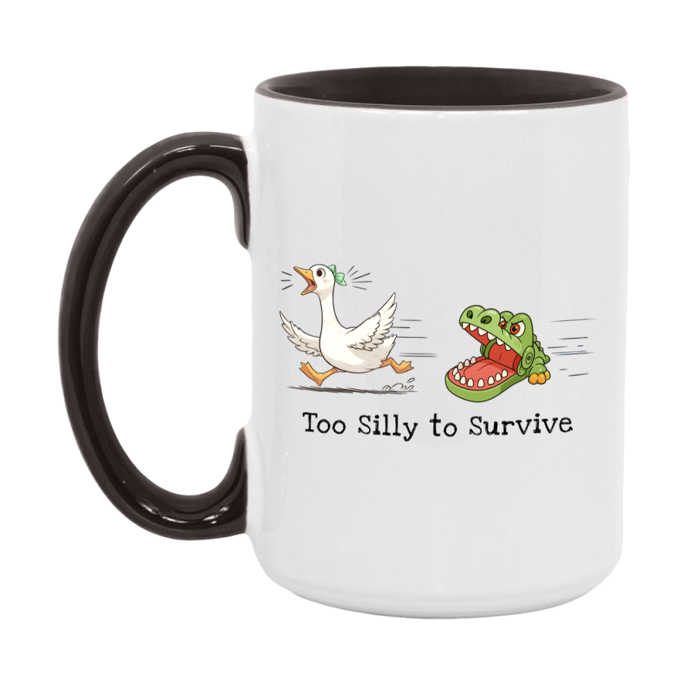 Silly Goose Mug, Funny Goose Coffee Mug, 11Oz Or 15Oz Ceramic Cup