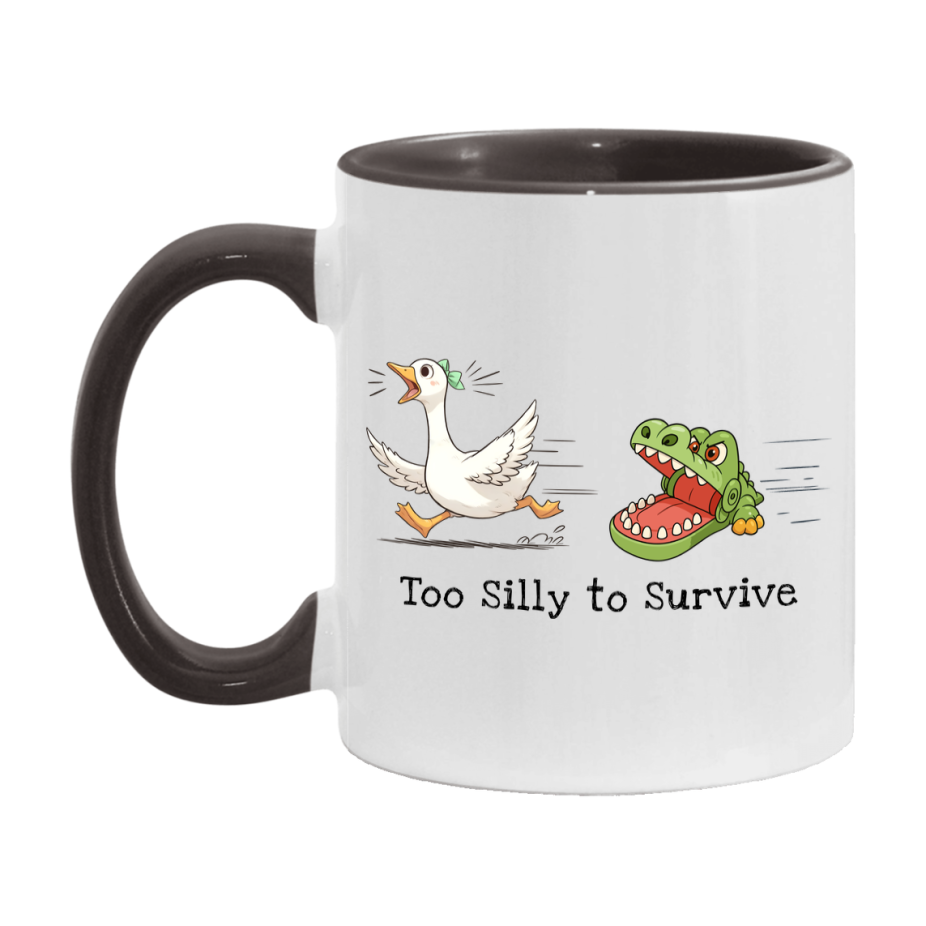 Silly Goose Mug, Funny Goose Coffee Mug, 11Oz Or 15Oz Ceramic Cup