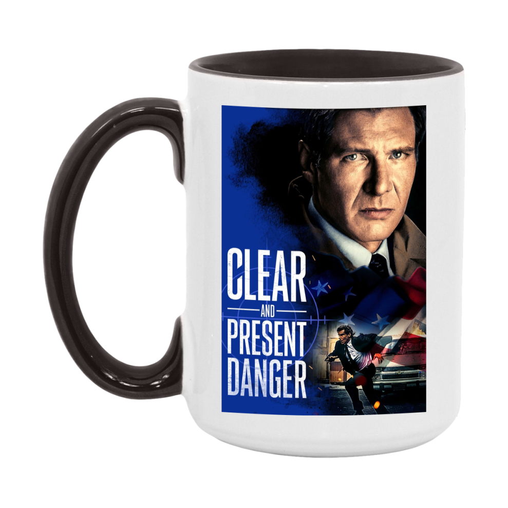 90S Movie Mug Clear And Present Danger (1994