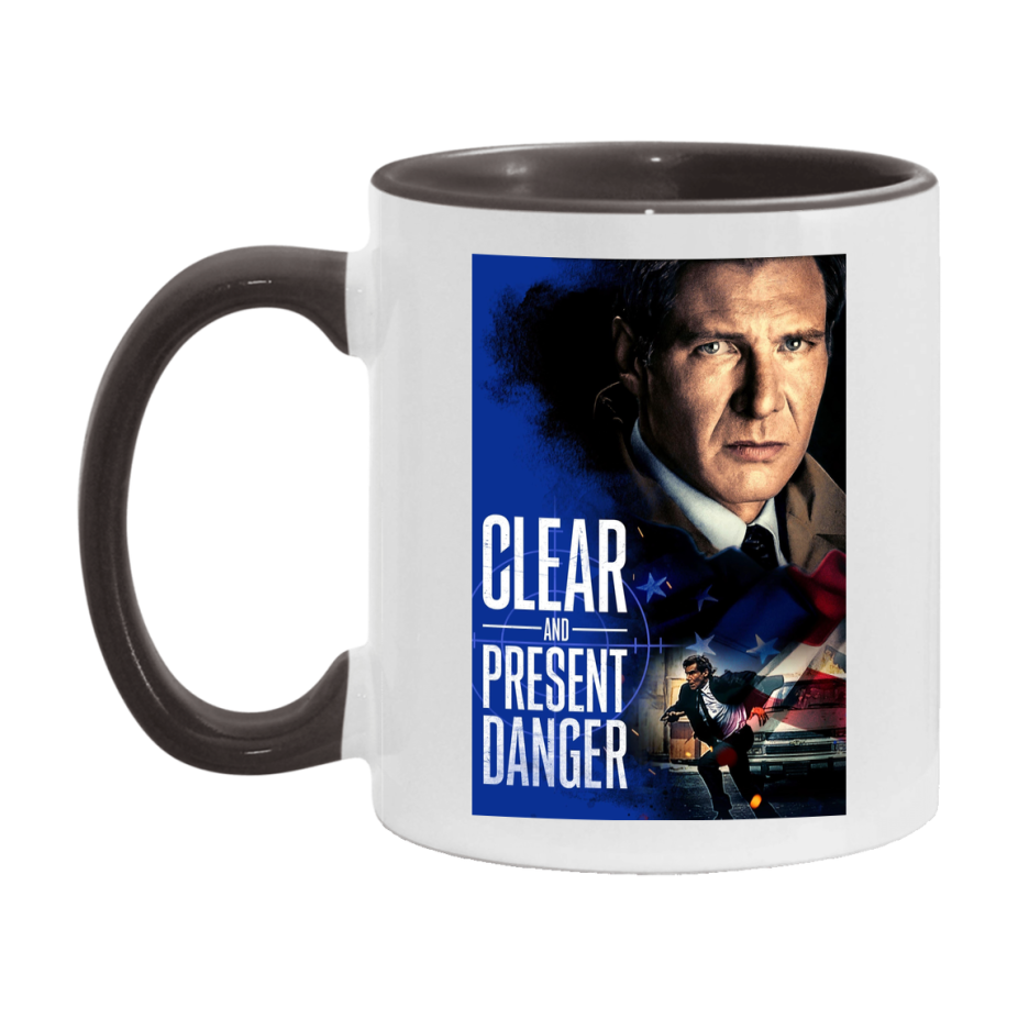 90S Movie Mug Clear And Present Danger (1994