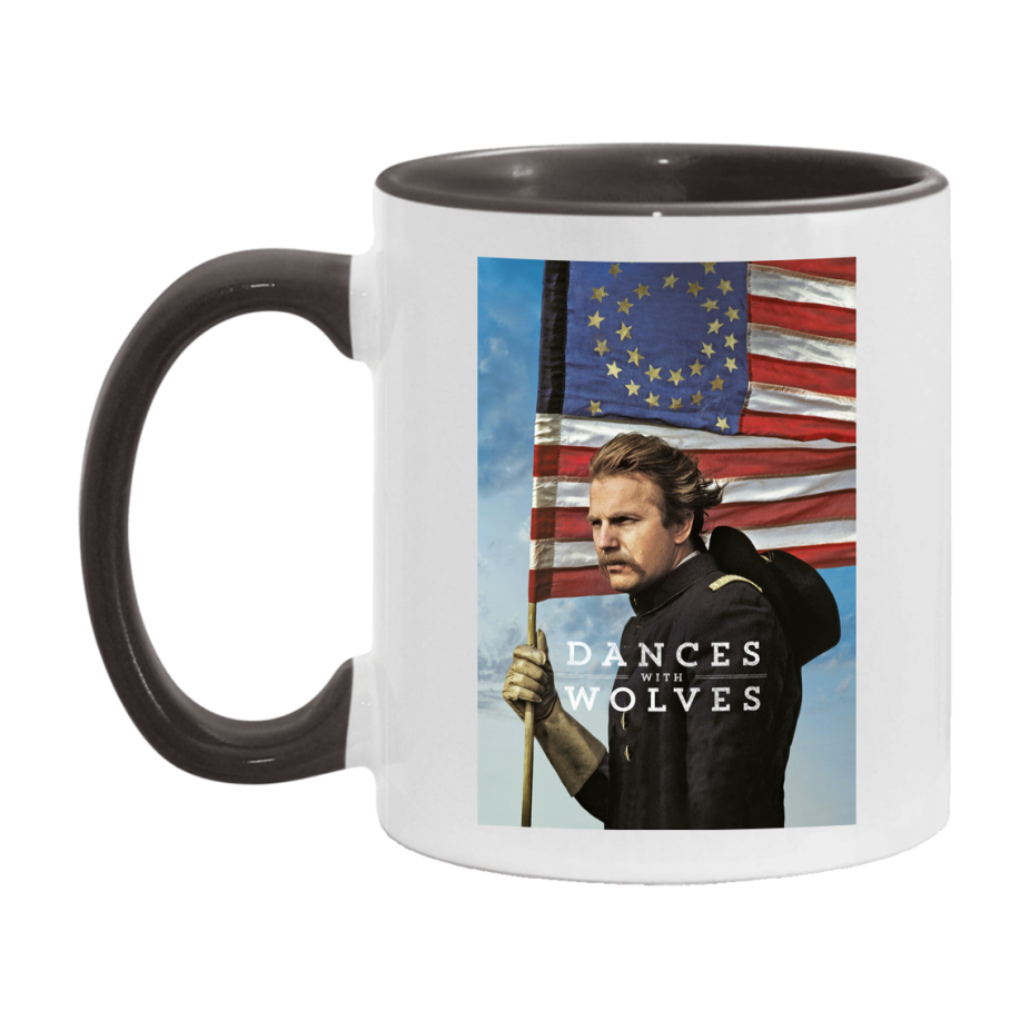 90S Movie Mug Dances With Wolves (1990