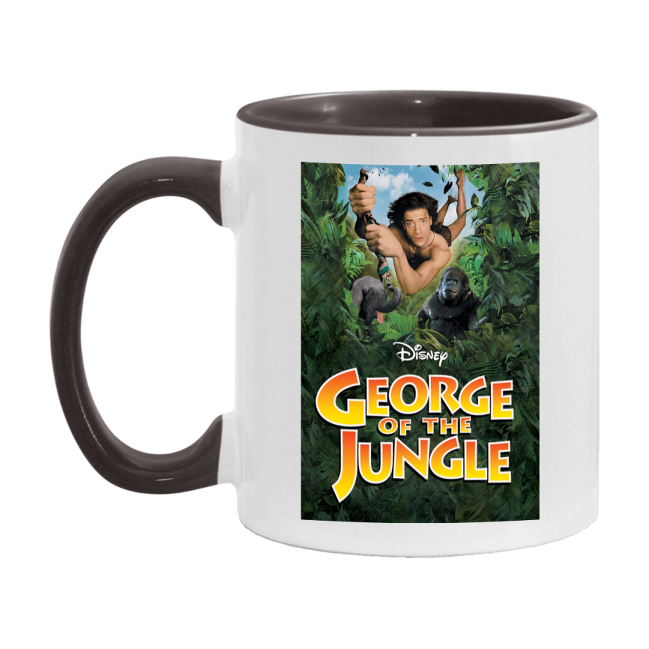 90S Movie Mug George Of The Jungle (1997