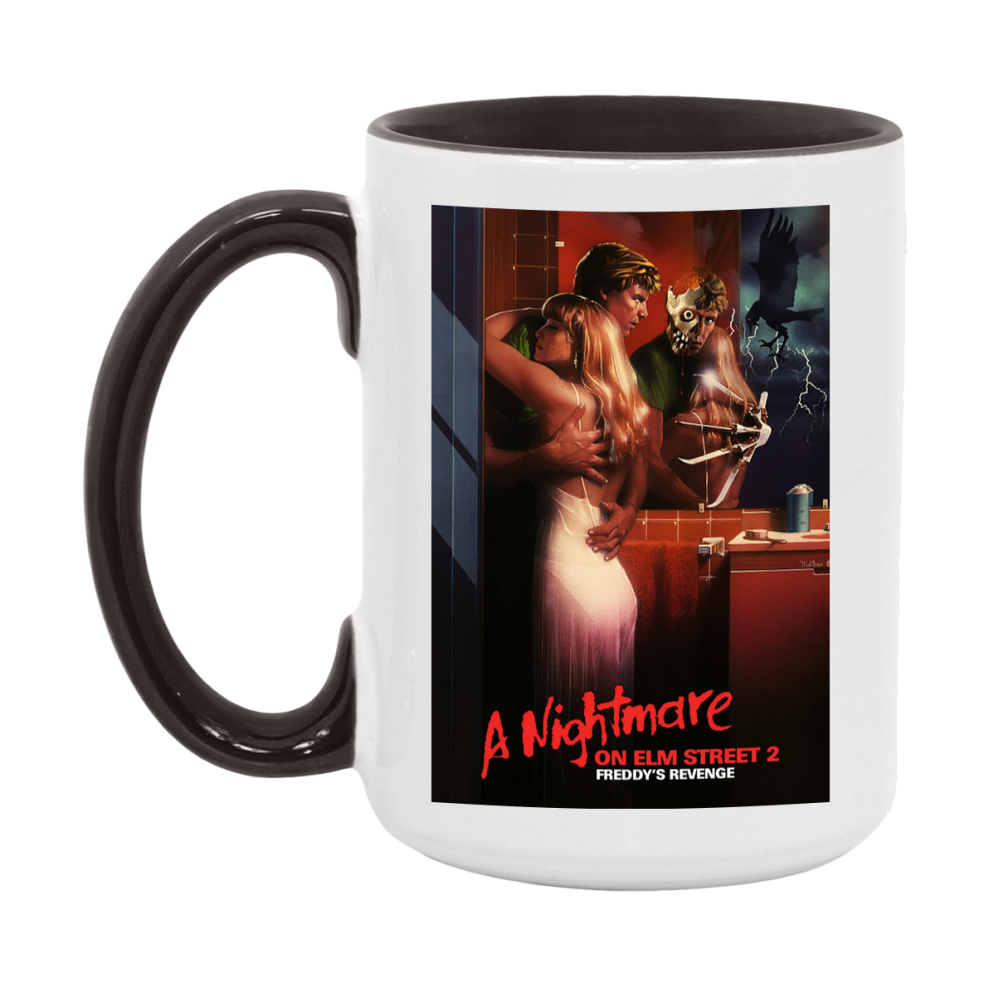80S Movie Mug A Nightmare On Elm Street Part 2 Freddy S Revenge (1985