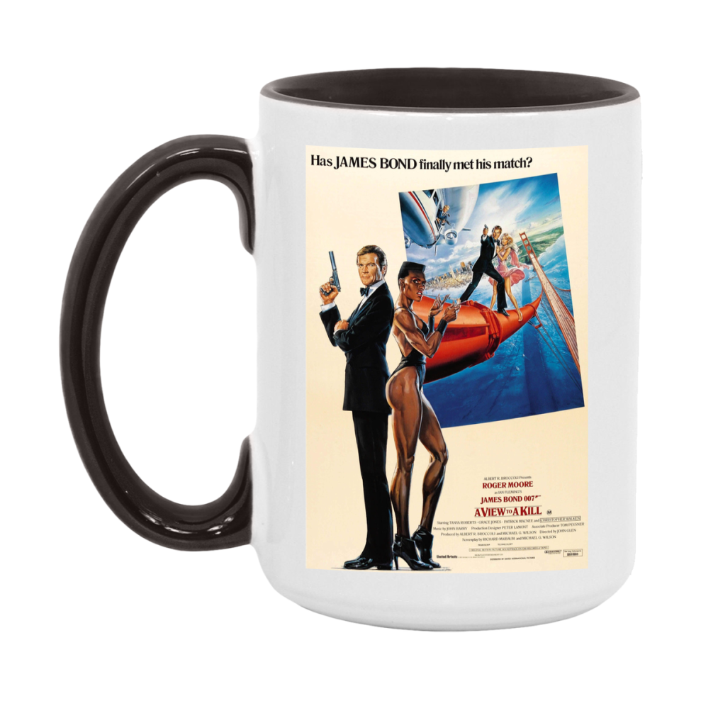 80S Movie Mug A View To A Kill (1985