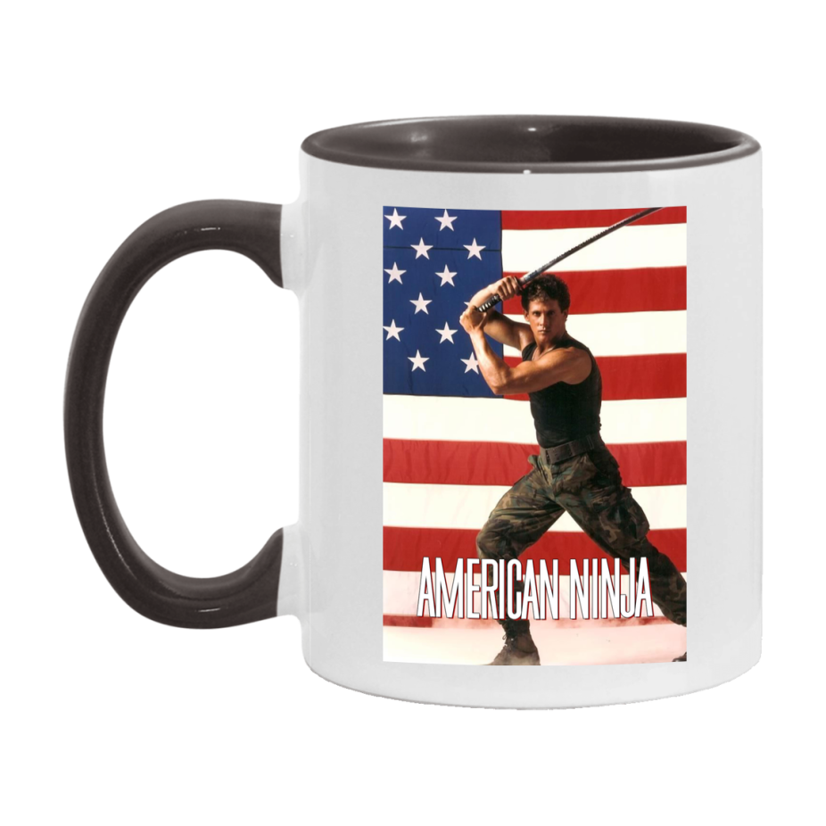 80S Movie Mug American Ninja (1985