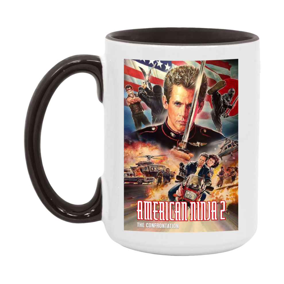 80S Movie Mug American Ninja 2 The Confrontation (1987