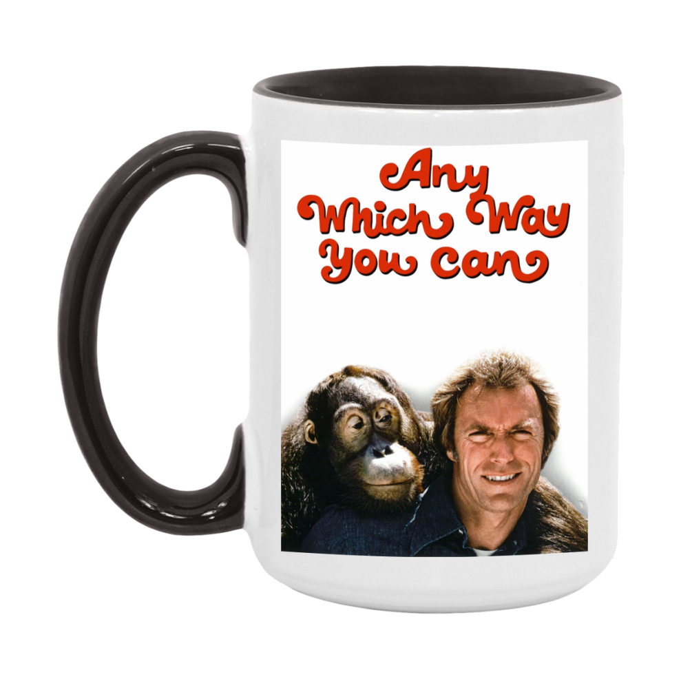 80S Movie Mug Any Which Way You Can (1980