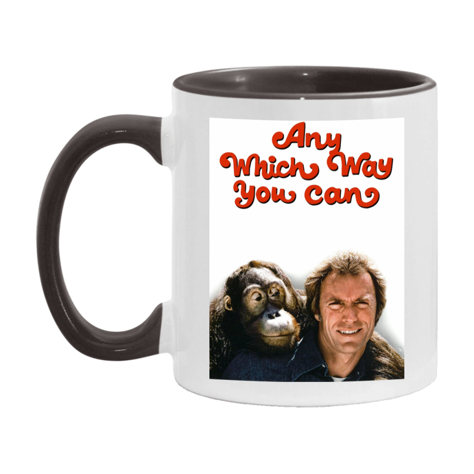 80S Movie Mug Any Which Way You Can (1980