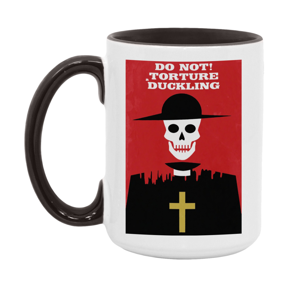 70S Movie Mug Don T Torture A Duckling (1972