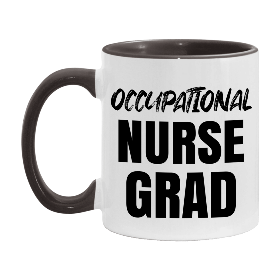 Occupational Nurse Grad Coffee Mug - Ceramic Nursing Graduation Gift