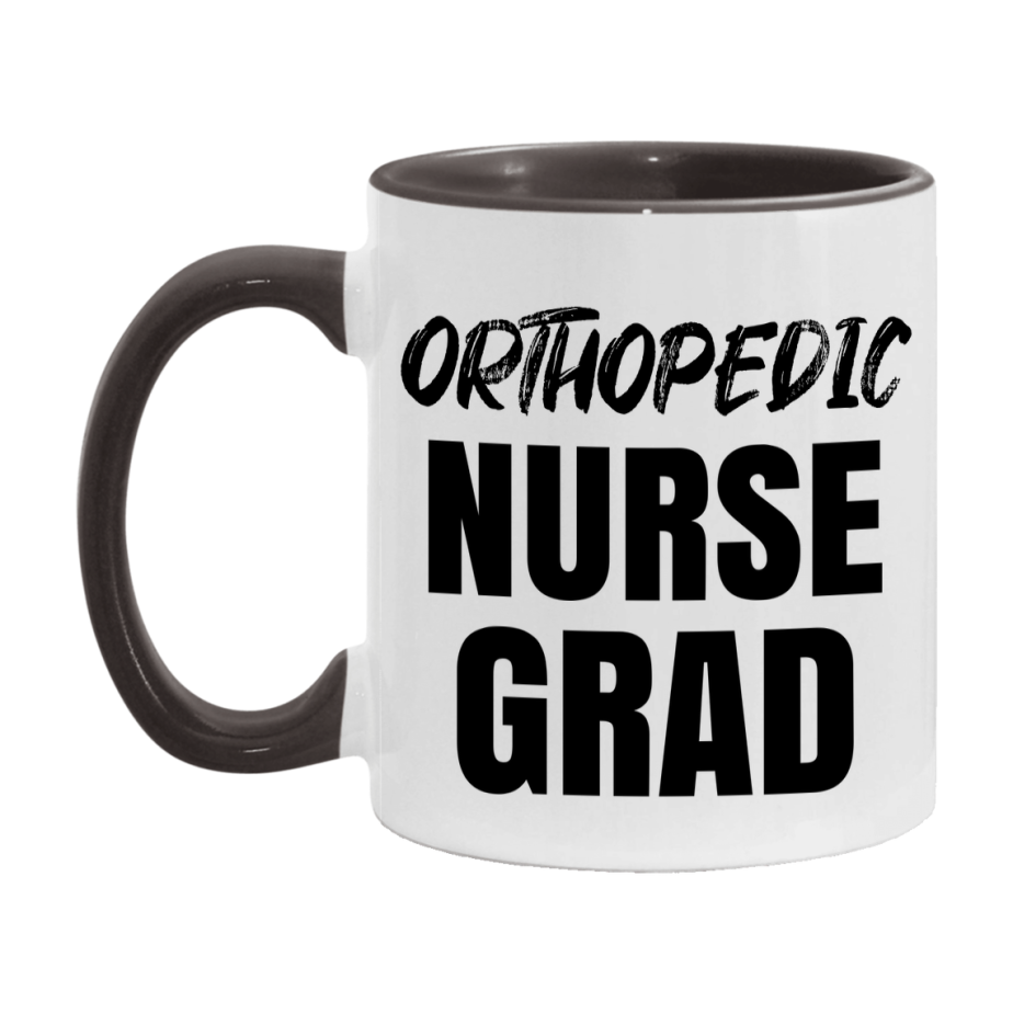 Orthopedic Nurse Grad Coffee Mug - Ceramic Nursing Graduation Gift