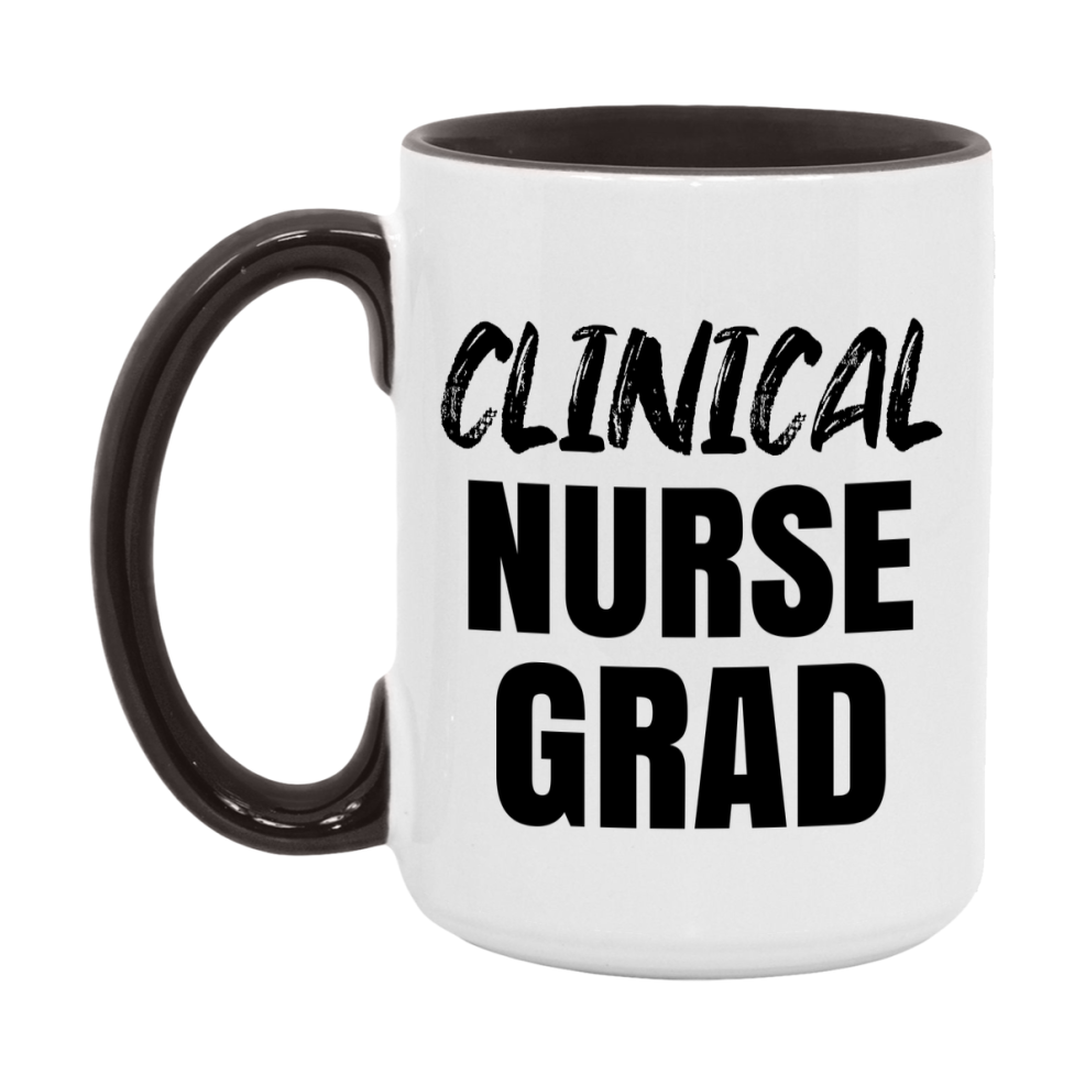Clinical Nurse Grad Coffee Mug - Ceramic Nursing Graduation Gift
