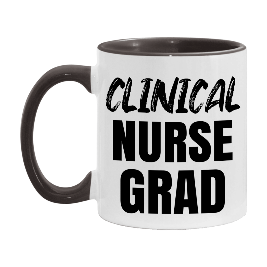 Clinical Nurse Grad Coffee Mug - Ceramic Nursing Graduation Gift