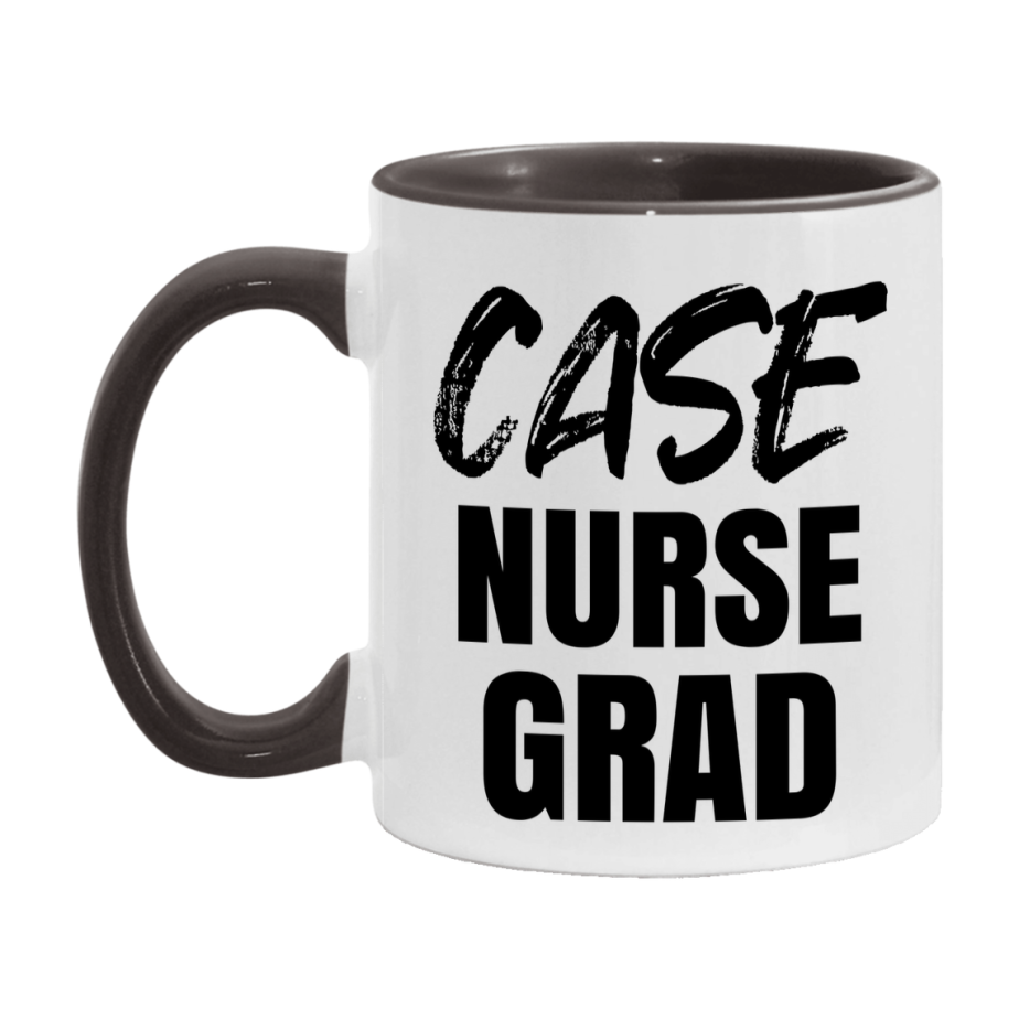 Case Nurse Grad Coffee Mug - Ceramic Nursing Graduation Gift