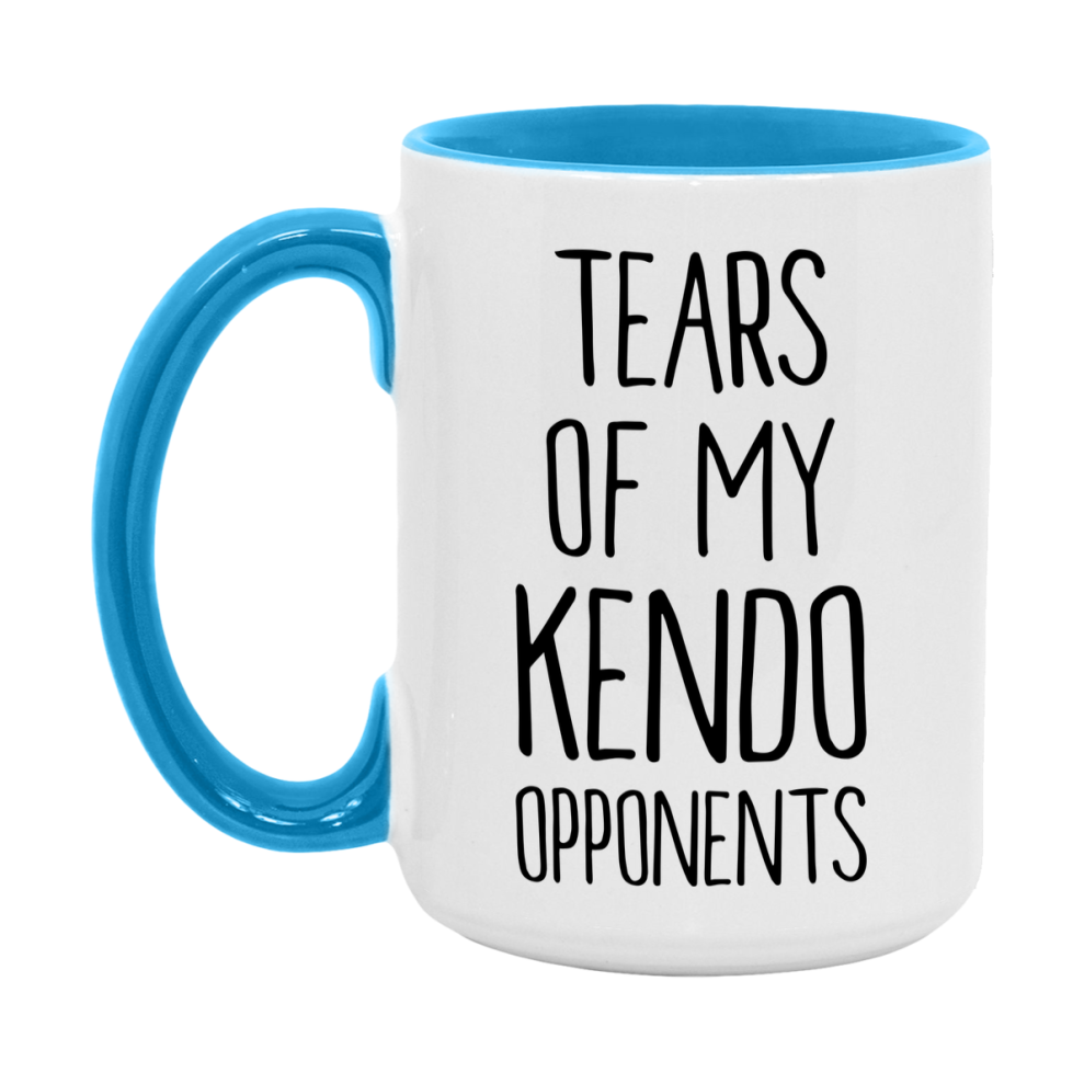Funny Martial Arts Mug - "Tears Of My Kendo Opponents" - 11Oz Or 15Oz White Ceramic Coffee Cup