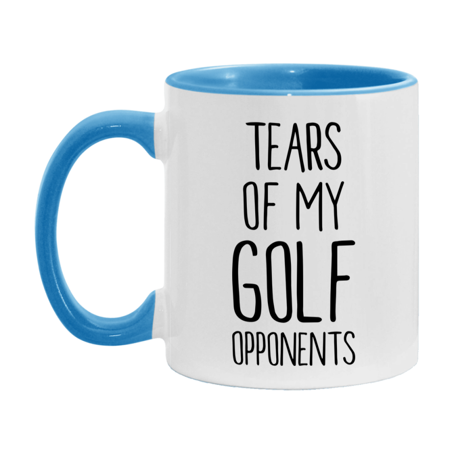 Funny Golf Mug – “Tears Of My Golf Opponents” – 11Oz Or 15Oz Coffee Cup
