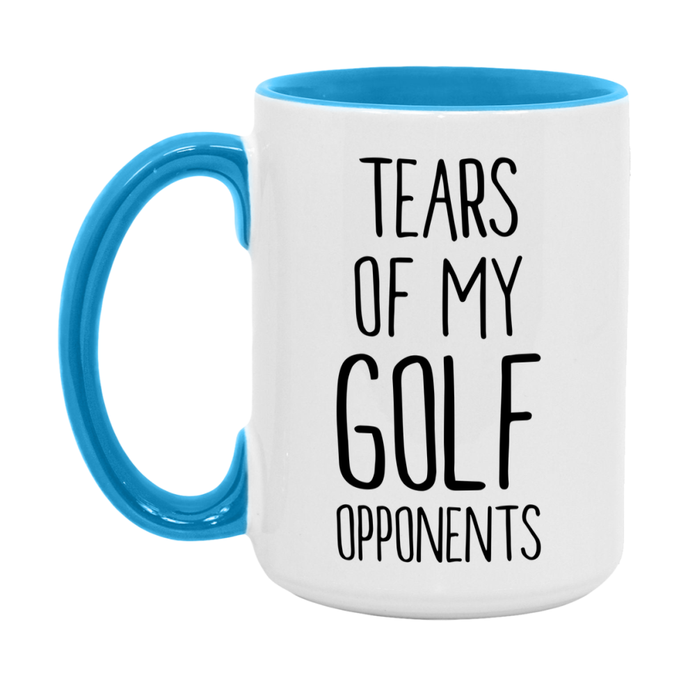 Funny Golf Mug – “Tears Of My Golf Opponents” – 11Oz Or 15Oz Coffee Cup
