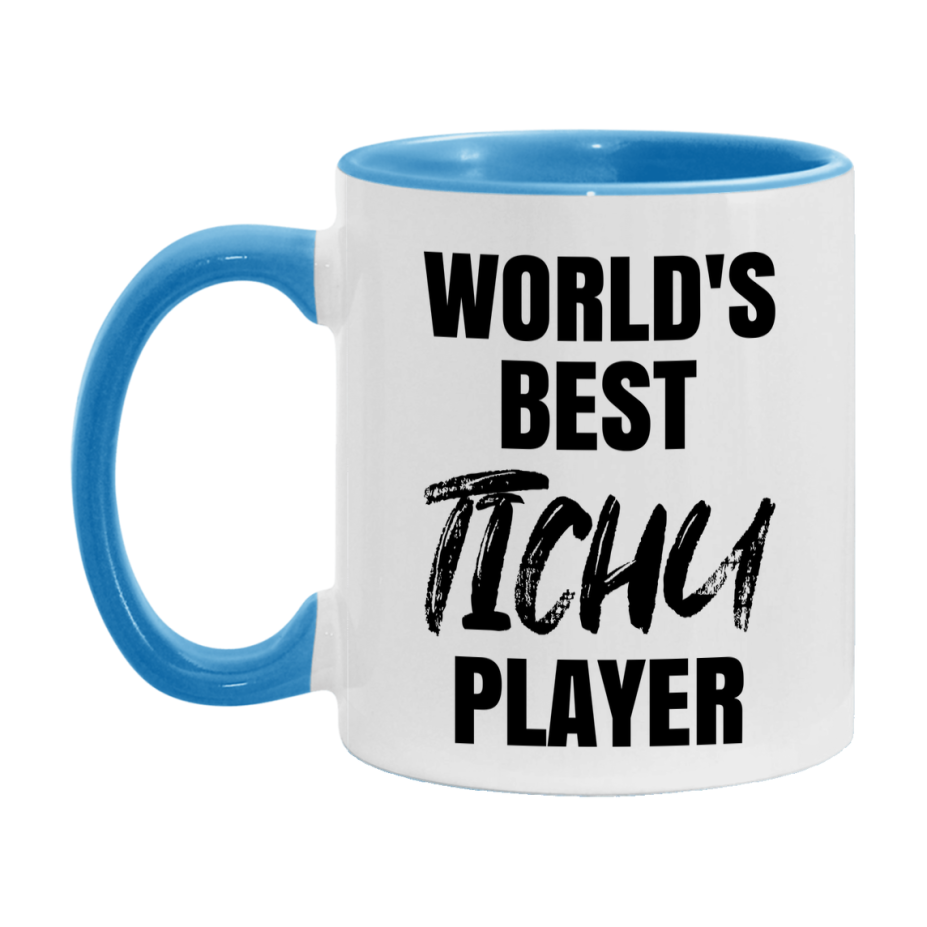 World's Best Tichu Player Mug, Funny Card Game Player Gift, 11Oz Or 15Oz White Ceramic Mug