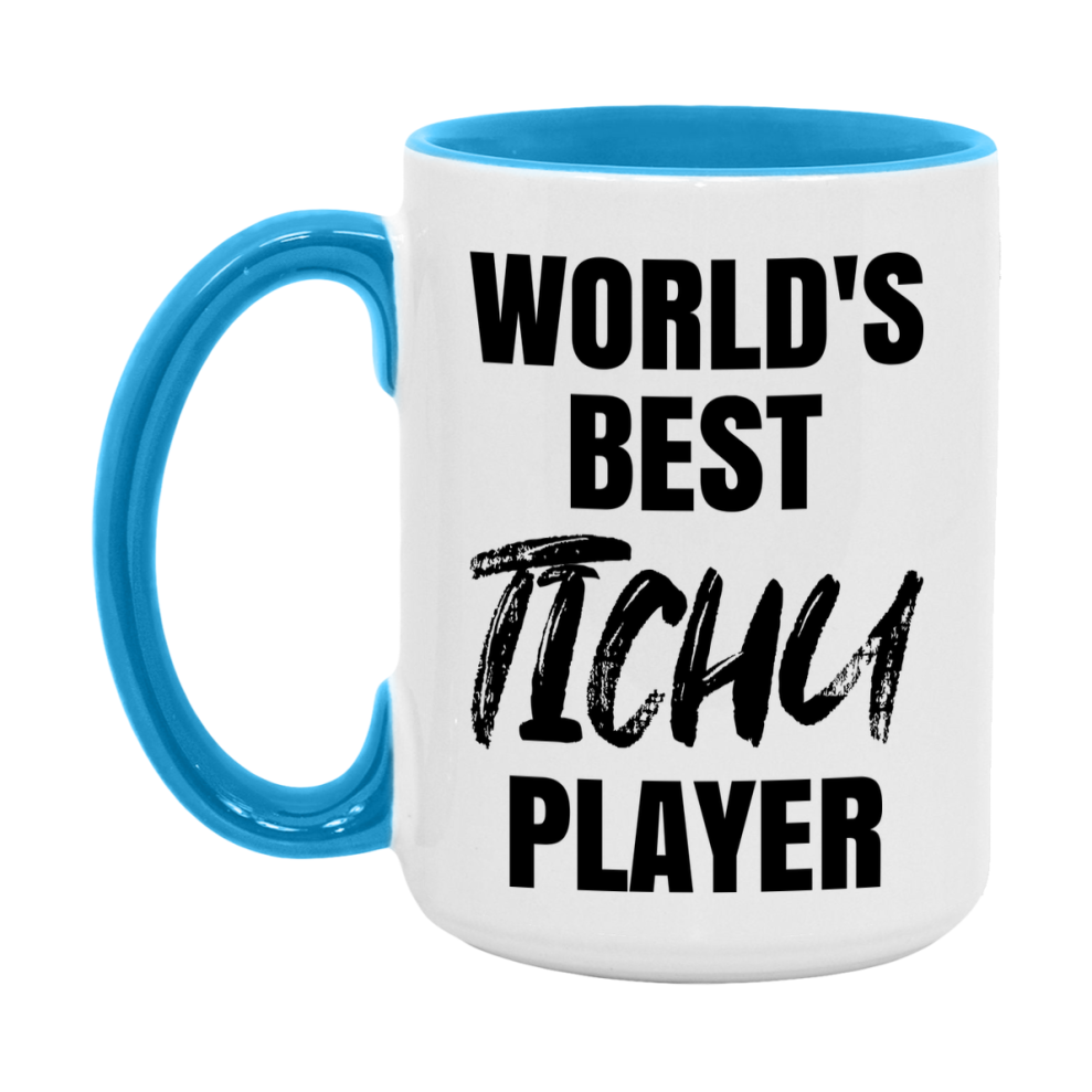 World's Best Tichu Player Mug, Funny Card Game Player Gift, 11Oz Or 15Oz White Ceramic Mug