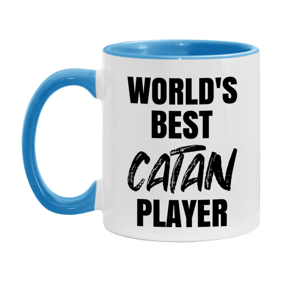 World's Best Catan Player Mug, Funny Game Board Gift