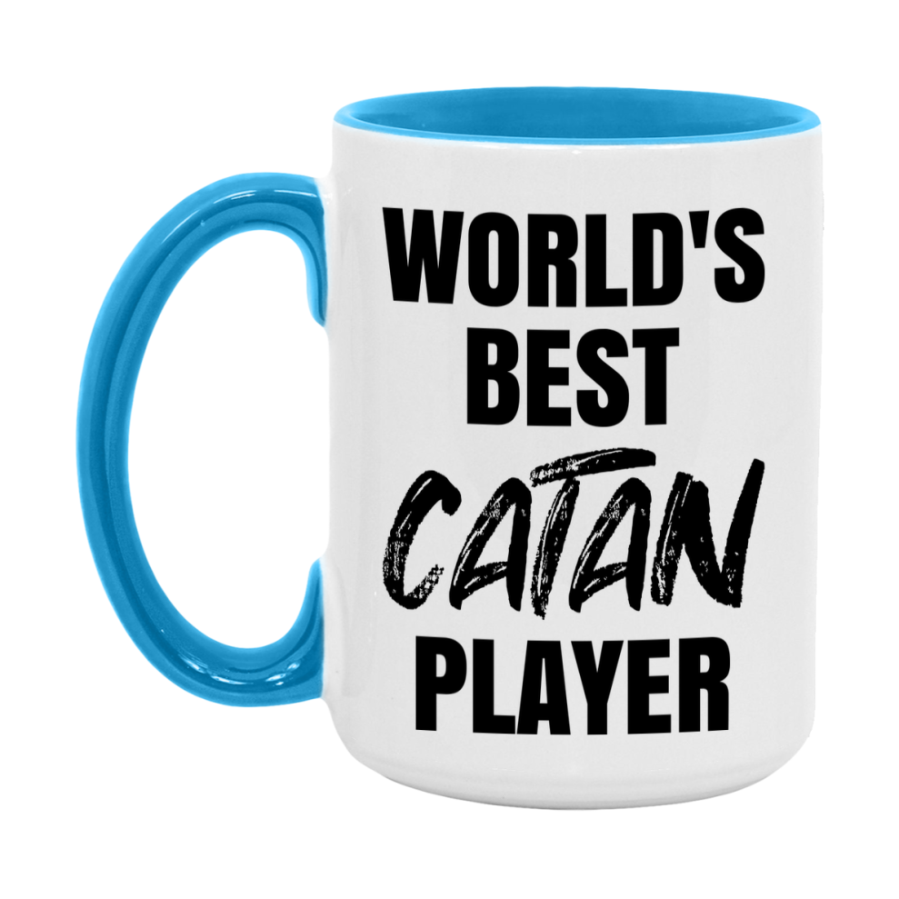 World's Best Catan Player Mug, Funny Game Board Gift