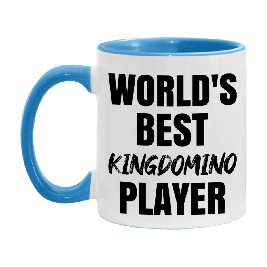 World's Best Kingdomino Player Mug, Funny Game Board Gift, 11Oz Or 15Oz White Ceramic Mug