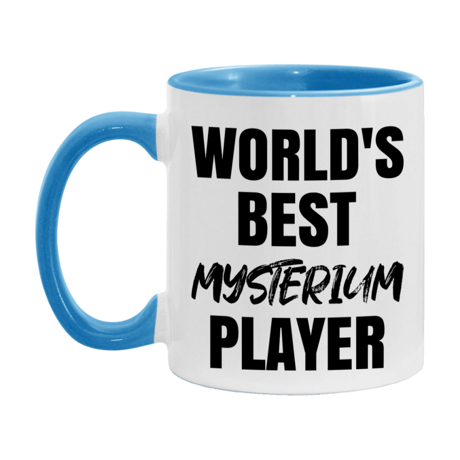 World's Best Mysterium Player Mug, Funny Game Board Gift, 11Oz Or 15Oz White Ceramic Mug