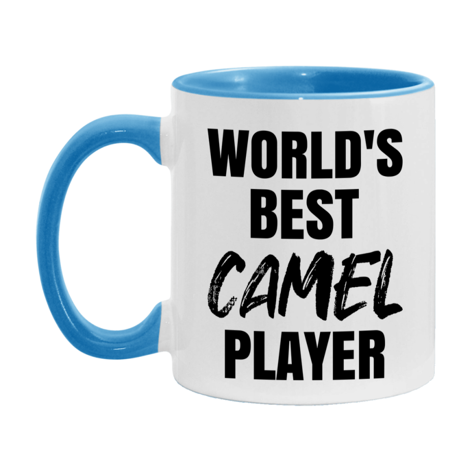World's Best Camel Player Mug, Funny Game Board Gift, 11Oz Or 15Oz White Ceramic Mug
