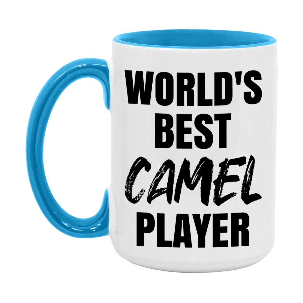 World's Best Camel Player Mug, Funny Game Board Gift, 11Oz Or 15Oz White Ceramic Mug