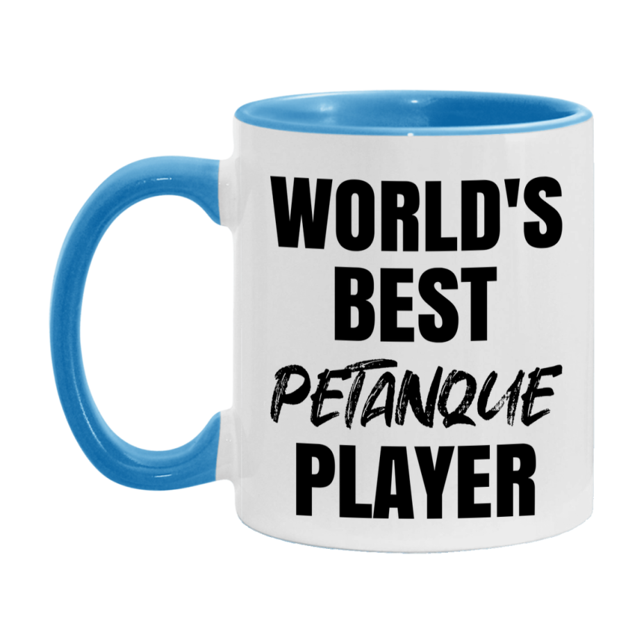 World's Best Petanque Player Mug, Double-Sided 11Oz Or 15Oz Coffee Cup