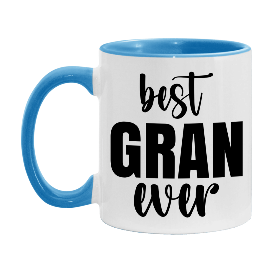 Best Gran Ever Mug, Mother's Day Gift, 11Oz Or 15Oz Ceramic Coffee Cup