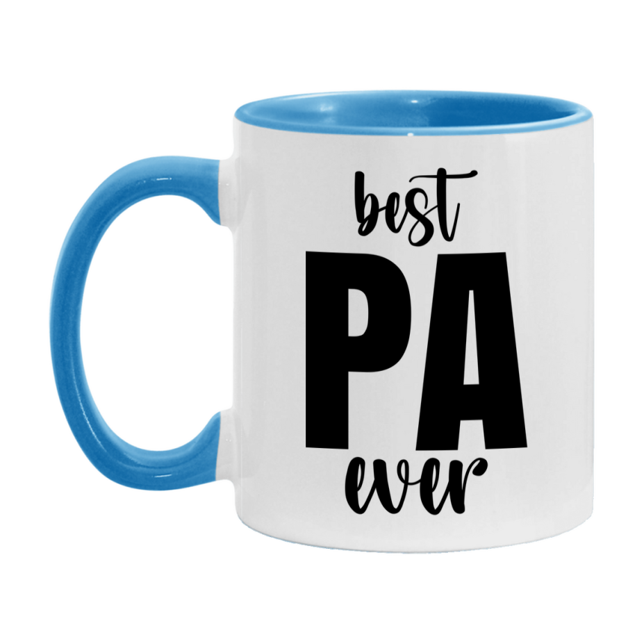 Best Pa Ever Mug, Father’s Day Gift, 11Oz Or 15Oz Ceramic Coffee Mug