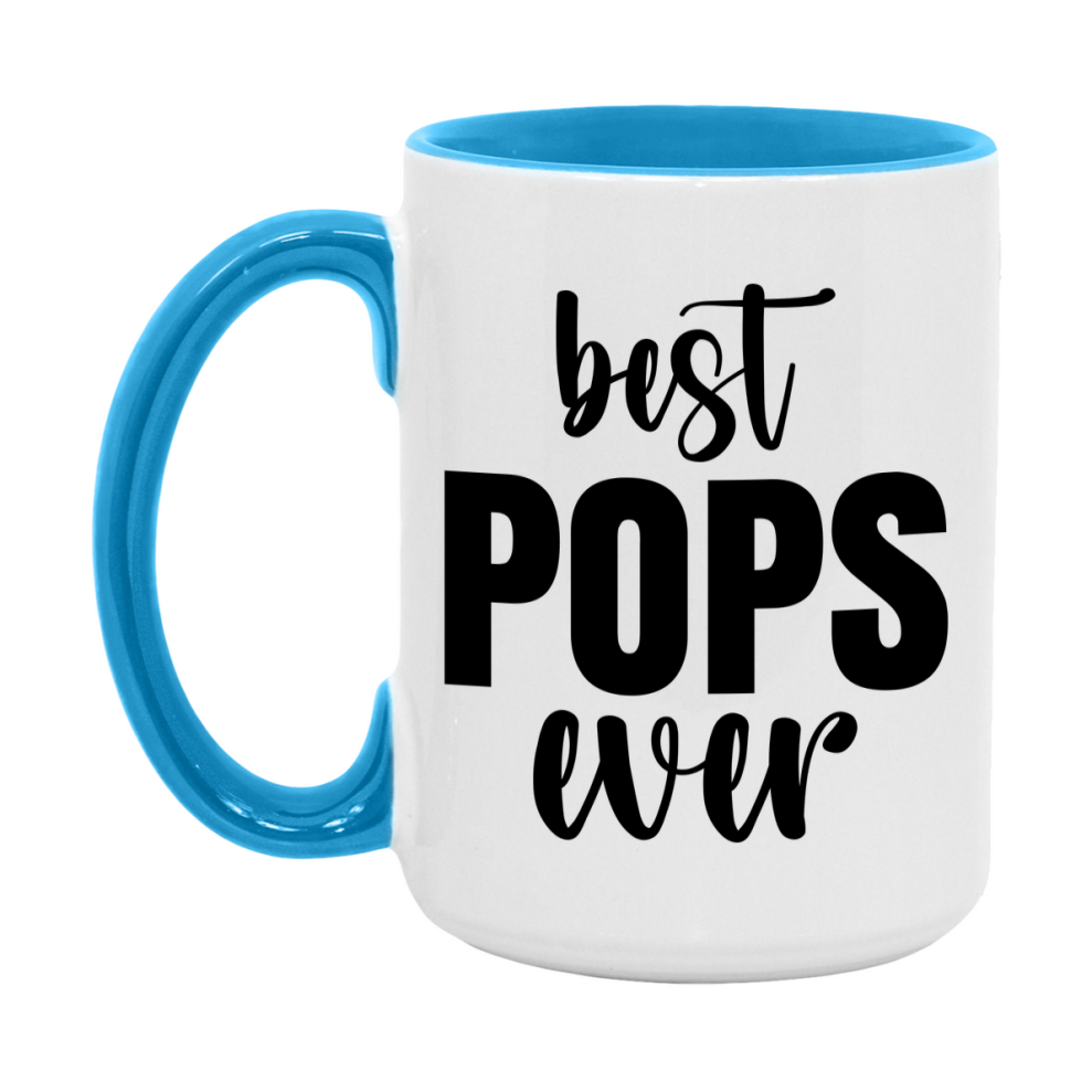 Best Pops Ever Mug, Father’s Day Gift, 11Oz Or 15Oz Ceramic Coffee Mug
