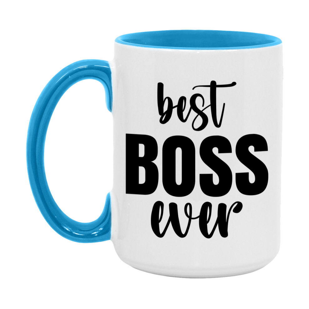 Best Boss Ever Mug, Father’s Day Gift, 11Oz Or 15Oz Ceramic Coffee Mug