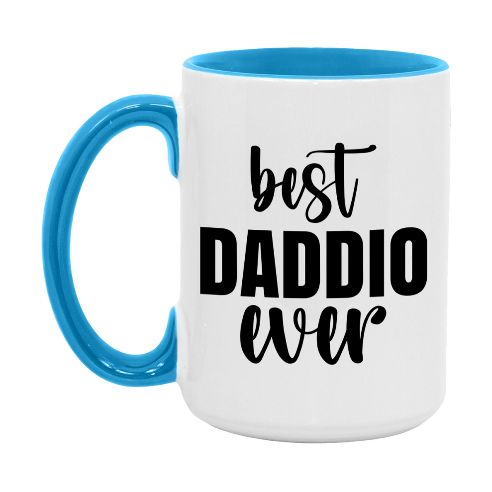Best Daddio Ever Mug, Father’s Day Gift, 11Oz Or 15Oz Ceramic Coffee Mug