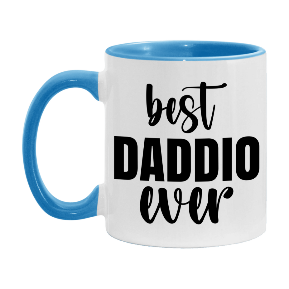 Best Daddio Ever Mug, Father’s Day Gift, 11Oz Or 15Oz Ceramic Coffee Mug
