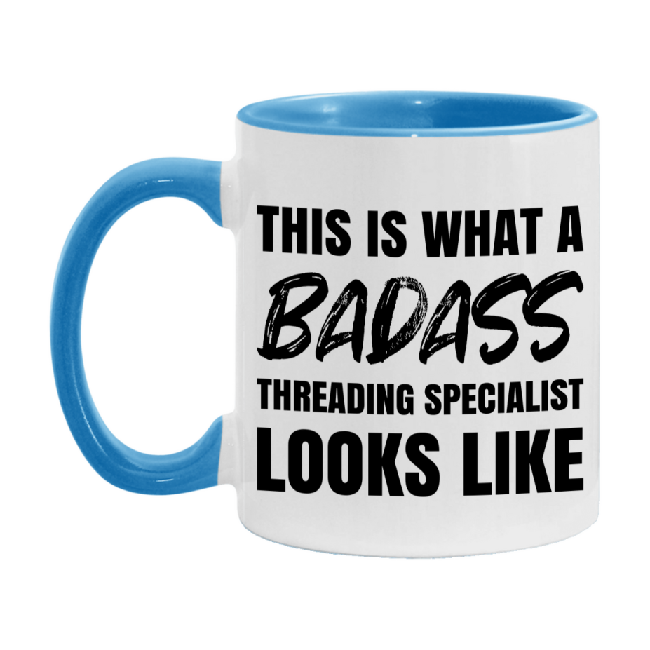 Threading Specialist Gifts For Women, Threading Specialist 11Oz Or 15Oz Ceramic Coffee Mug, Funny Novelty Gift For Threading Specialist
