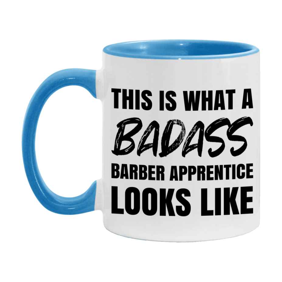 Barber Apprentice Gifts For Women, Barber Apprentice 11Oz Or 15Oz Ceramic Coffee Mug, Funny Novelty Gift For Barber Apprentice
