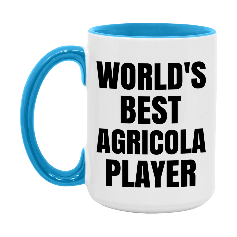 Funny Game Board Mug, World's Okayest Agricola Player, 11Oz Or 15Oz Ceramic Coffee Cup