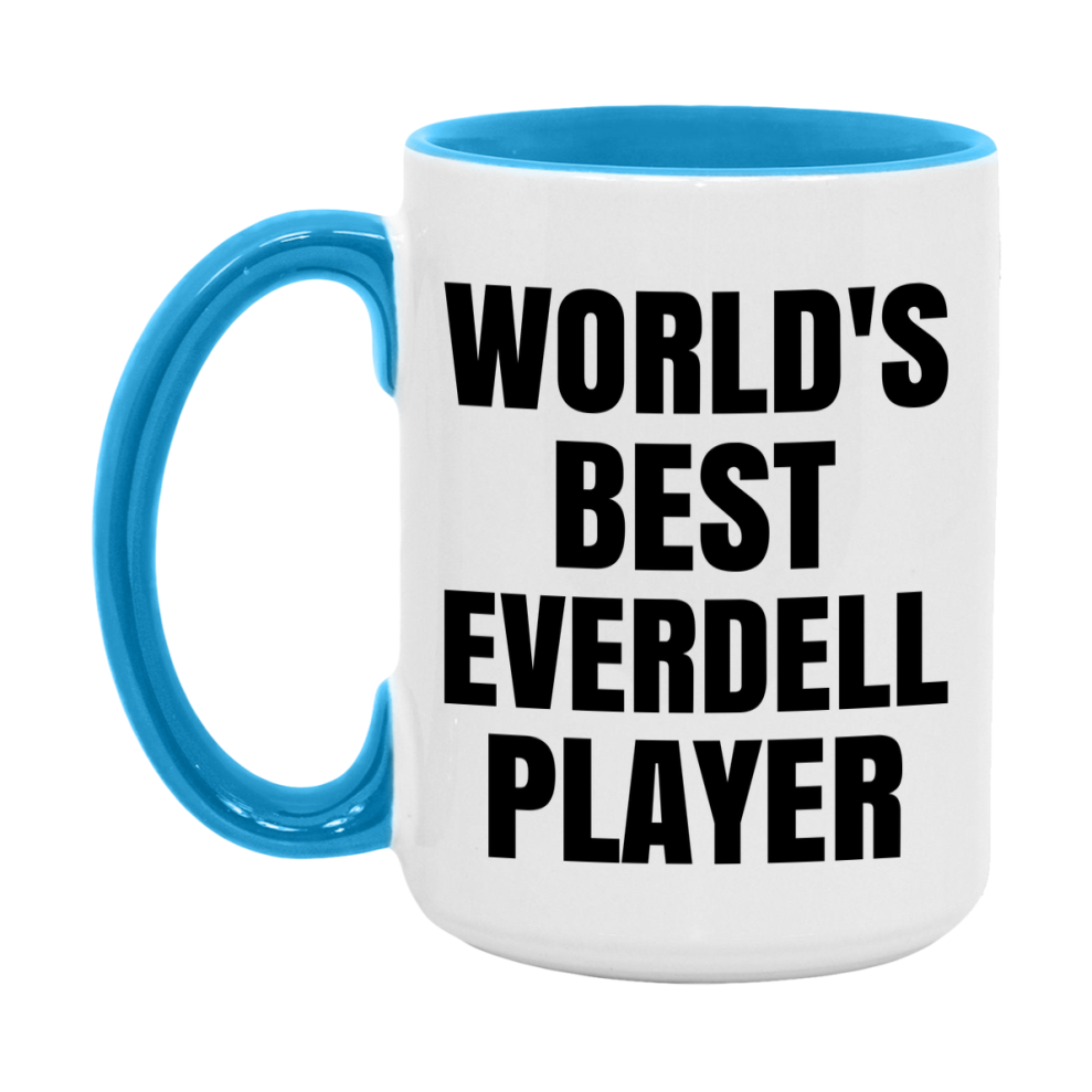 Funny Game Board Mug, World's Okayest Everdell Player, 11Oz Or 15Oz Ceramic Coffee Cup