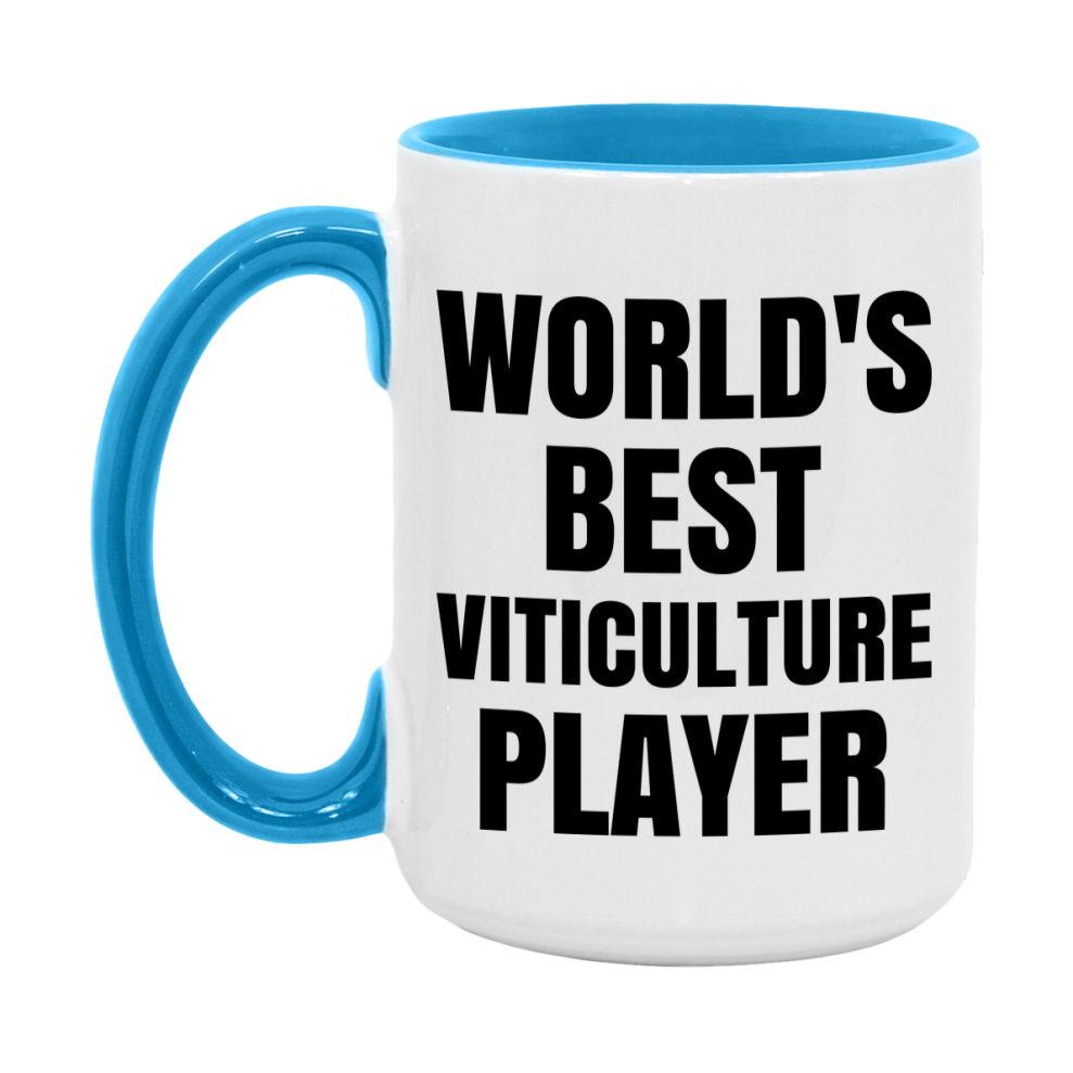 Funny Game Board Mug, World's Okayest Viticulture Player, 11Oz Or 15Oz Ceramic Coffee Cup