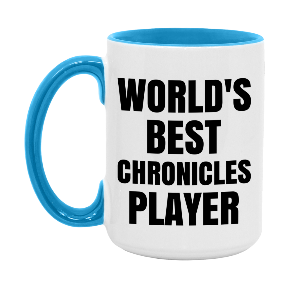 Funny Game Board Mug, World's Okayest Chronicles Player, 11Oz Or 15Oz Ceramic Coffee Cup