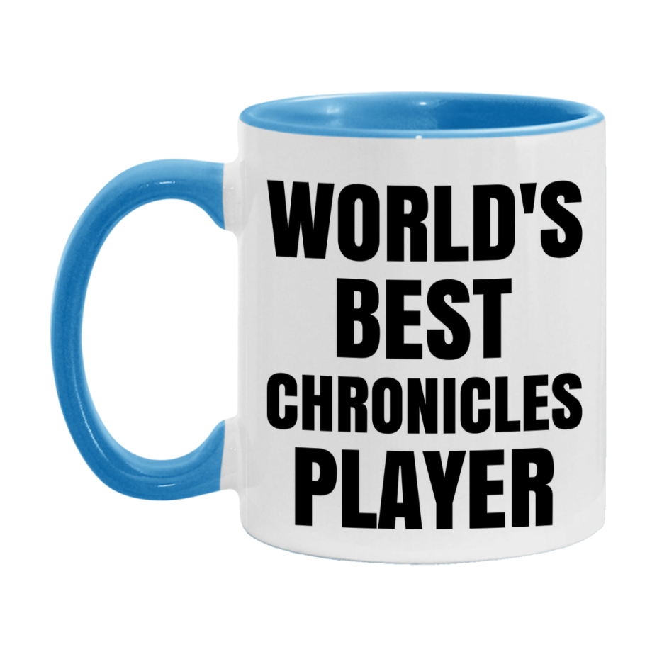 Funny Game Board Mug, World's Okayest Chronicles Player, 11Oz Or 15Oz Ceramic Coffee Cup