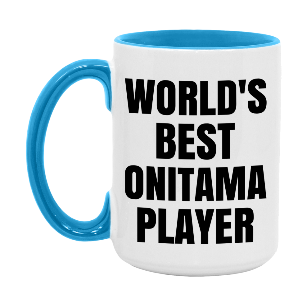 Funny Game Board Mug, World's Okayest Onitama Player, 11Oz Or 15Oz Ceramic Coffee Cup